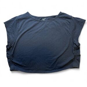Old Navy Active PowerChill Cropped Top XXL Navy Blue